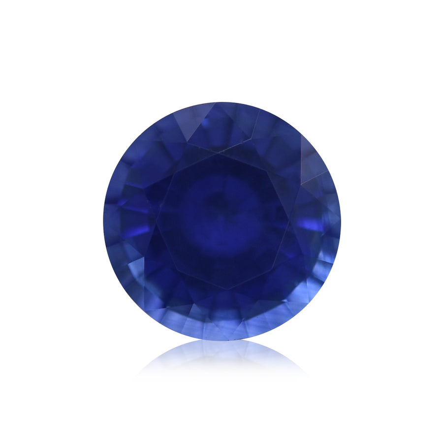 1.08 Karat blauer SRI LANKANischer runder Saphir