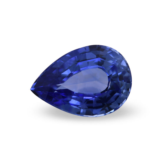 6.99 Carat Blue SRI LANKAN Pear Sapphire CD