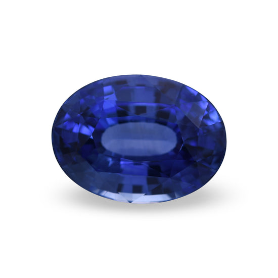 6.14 Carat Blue SRI LANKAN Oval Sapphire CD