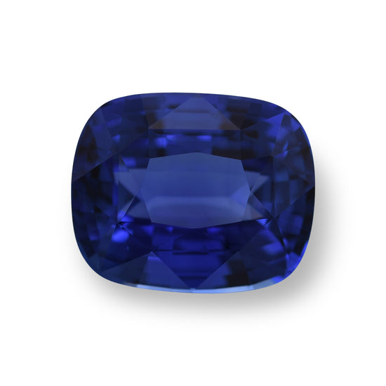 5.34 Carat Blue SRI LANKAN Cushion Sapphire CD