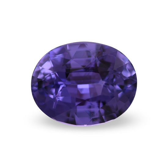 2.55 Carat Purple MADAGASCAR Oval Sapphire