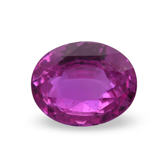 6.02 Carat Pink MADAGASCAR Oval Sapphire CD