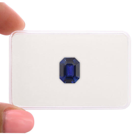 5.16 Carat Blue SRI LANKA Emerald Sapphire GRS
