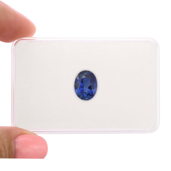 4.19 Carat Blue SRI LANKA Oval Sapphire GRS