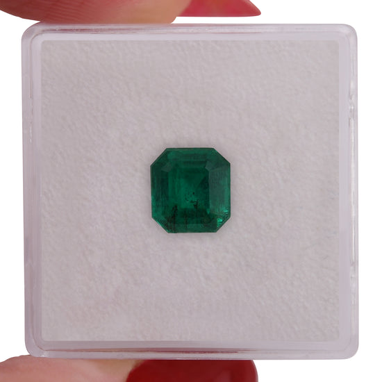 1,87 Karat Grüner KOLUMBIANISCHER Smaragd Smaragd GRS