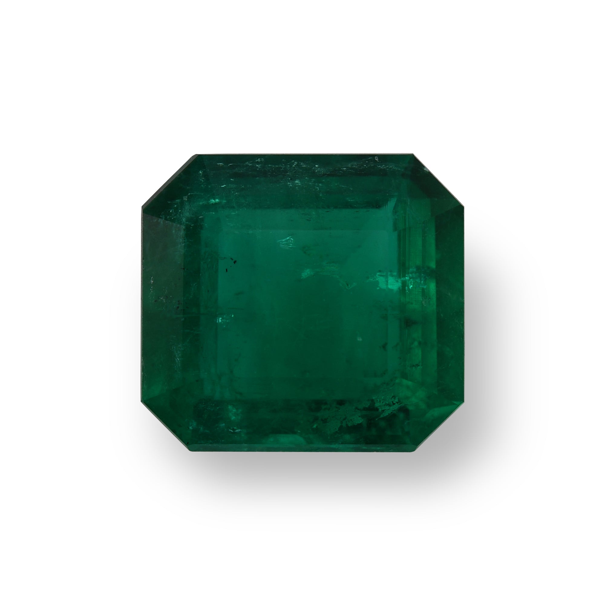4.14 Carat Green COLOMBIAN Emerald Emerald GRS | LEIBISH