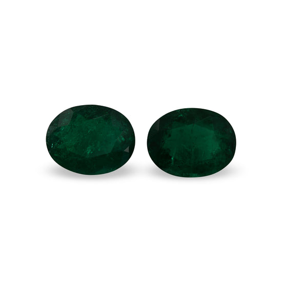 9.10 Carat Green COLOMBIAN Oval Emerald CD