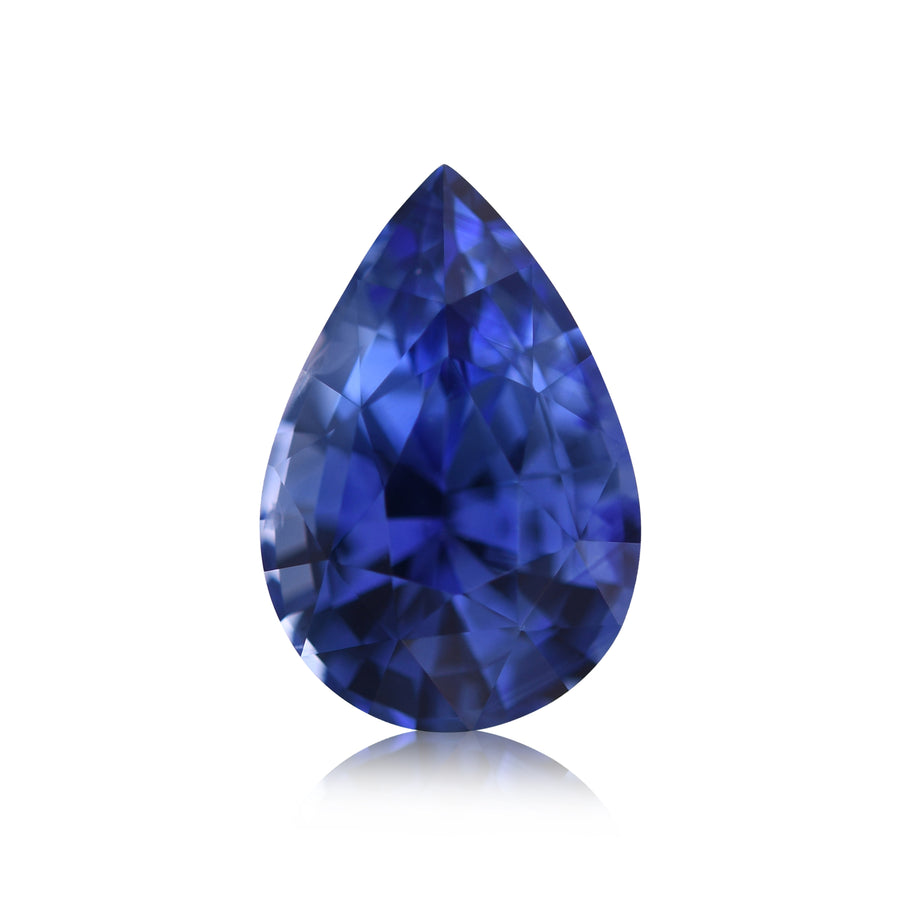 1.75 Carat Blue SRI LANKAN Pear Sapphire