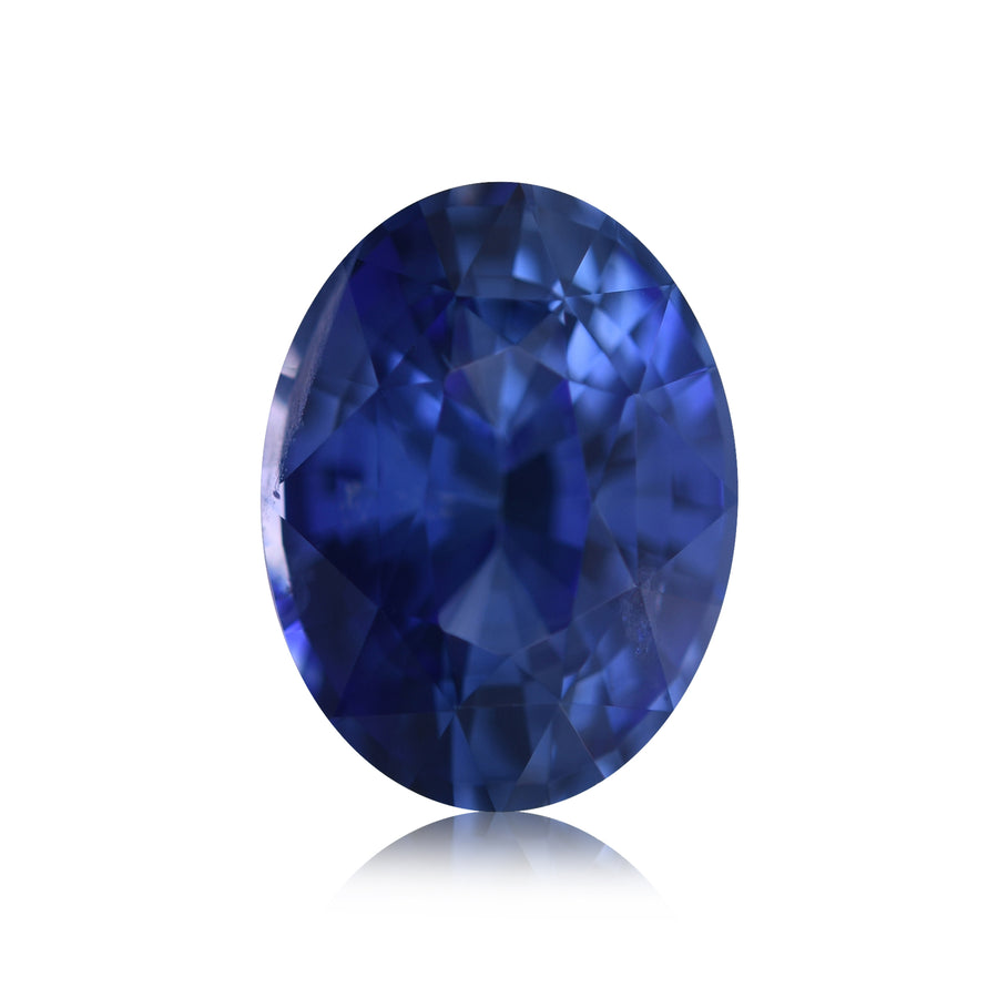 1.60 Karat Blauer SRI LANKAN Oval-Saphir