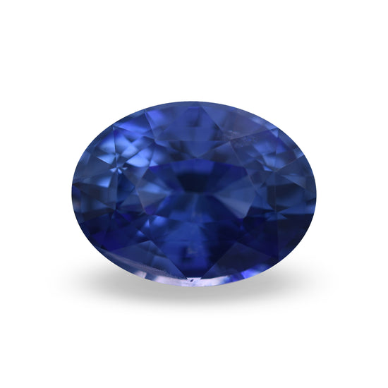 1.60 Carat Blue SRI LANKAN Oval Sapphire