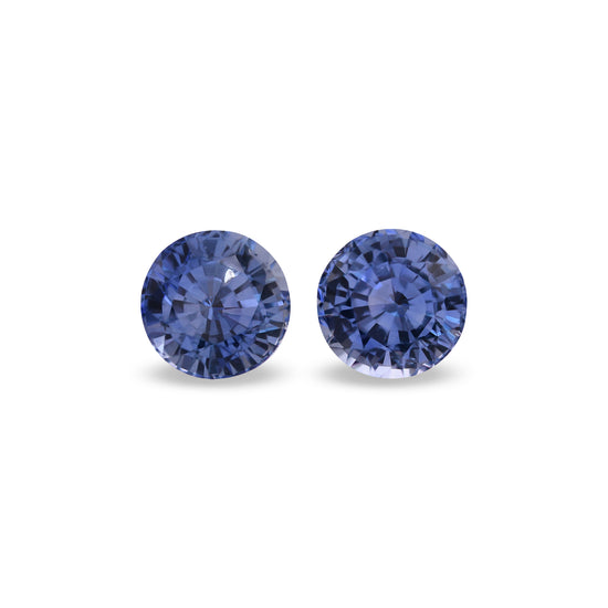 3.20 Carat Blue SRI LANKAN Round Sapphire
