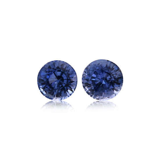 3.78 Carat Blue SRI LANKAN Round Sapphire