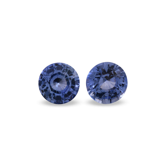 2.91 Carat Blue SRI LANKAN Round Sapphire