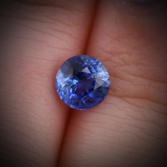 1.60 Carat Blue SRI LANKAN Round Sapphire