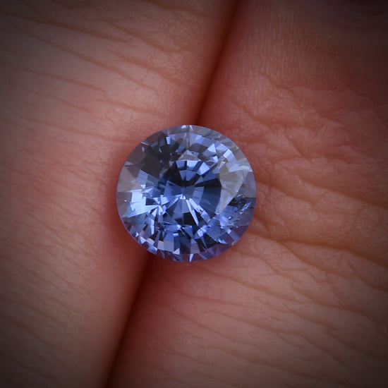 1.52 Carat Blue SRI LANKAN Round Sapphire
