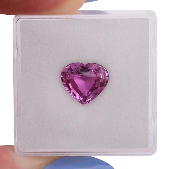 2.52 Carat Pink MADAGASCAR Heart Sapphire
