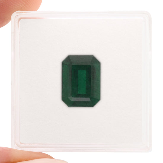 3.11 Carat Green ZAMBIAN Octagon Emerald GRS