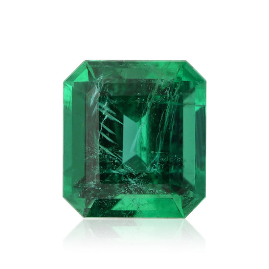 2.78 Carat Green ZAMBIAN Octagon Emerald GRS