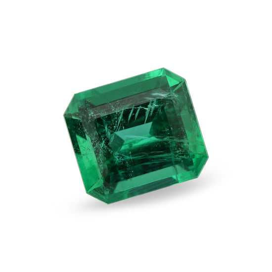 2.78 Carat Green ZAMBIAN Octagon Emerald GRS