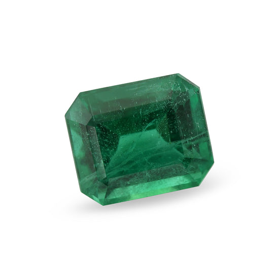 3.15 Carat Green ZAMBIAN Octagon Emerald GRS