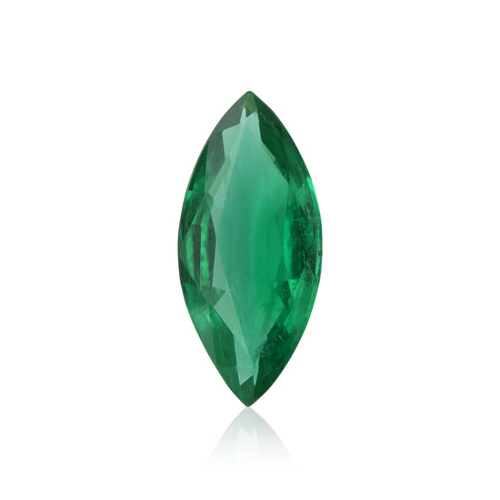 2.08 Carat Green ZAMBIAN Marquise Emerald GRS