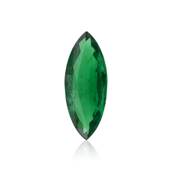 2.22 Carat Green ZAMBIAN Marquise Emerald GRS
