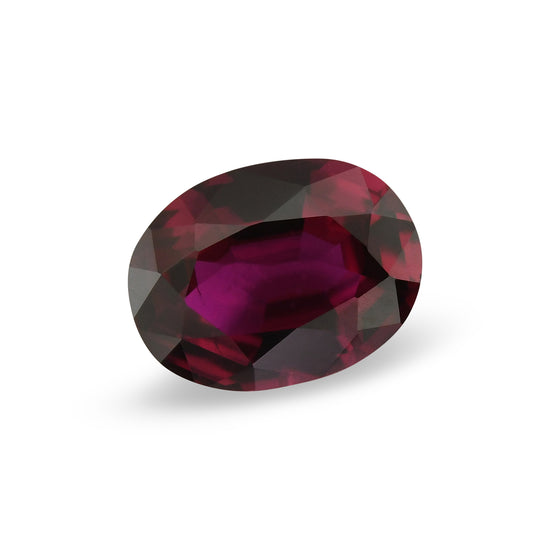 1.03 Carat Red THAI Oval Ruby GRS