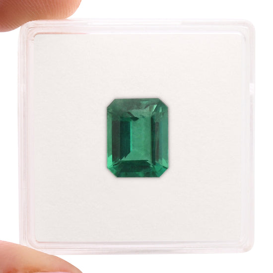 2.14 Carat Green ZAMBIAN Octagon Emerald