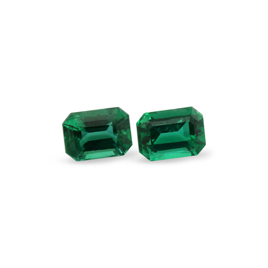2.35 Carat Green  Octagon Emerald
