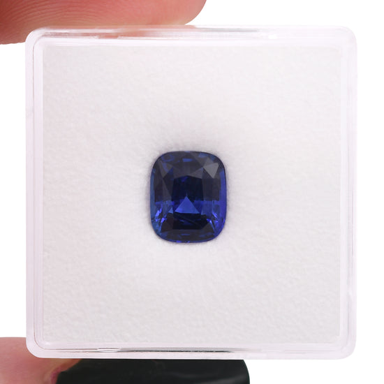 2.38 Carat Blue SRI LANKAN Cushion Sapphire