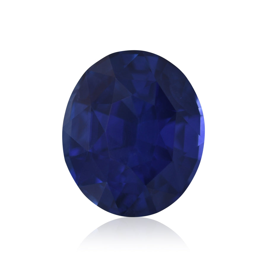 Zaffiro Ovale Blu di 2,72 Carati Proveniente dallo SRI LANKA