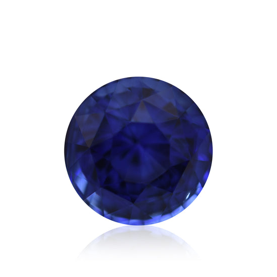 1.99 Carat Blue SRI LANKAN Round Sapphire