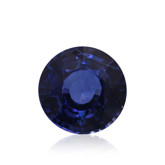 1.68 Carat Blue SRI LANKAN Round Sapphire