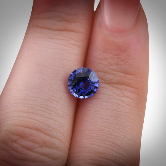 1.80 Carat Blue SRI LANKAN Round Sapphire