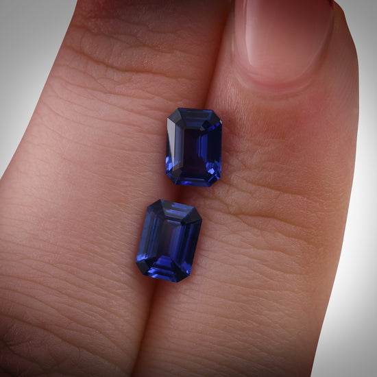 2.06 Carat Blue SRI LANKAN Emerald Sapphire