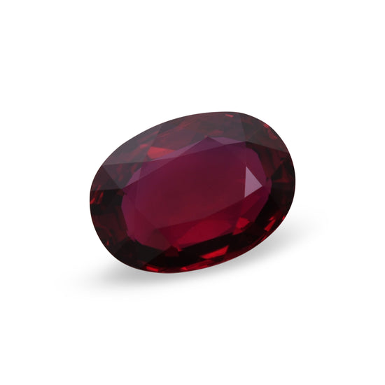 7.03 Carat Red MOZAMBICAN Oval Ruby AGL