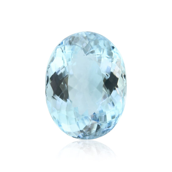 3.32 Carat Blue BRAZILLIAN Oval Aquamarine