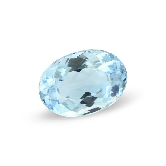 3.01 Carat Blue BRAZILLIAN Oval Aquamarine