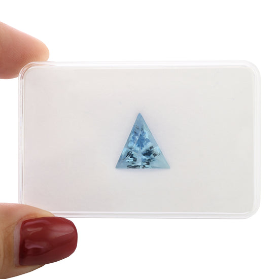 4.68 Carat Blue BRAZILLIAN Triangle Aquamarine