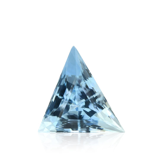 4.68 Karat Blauer BRASILIANISCHER Dreieck-Aquamarin