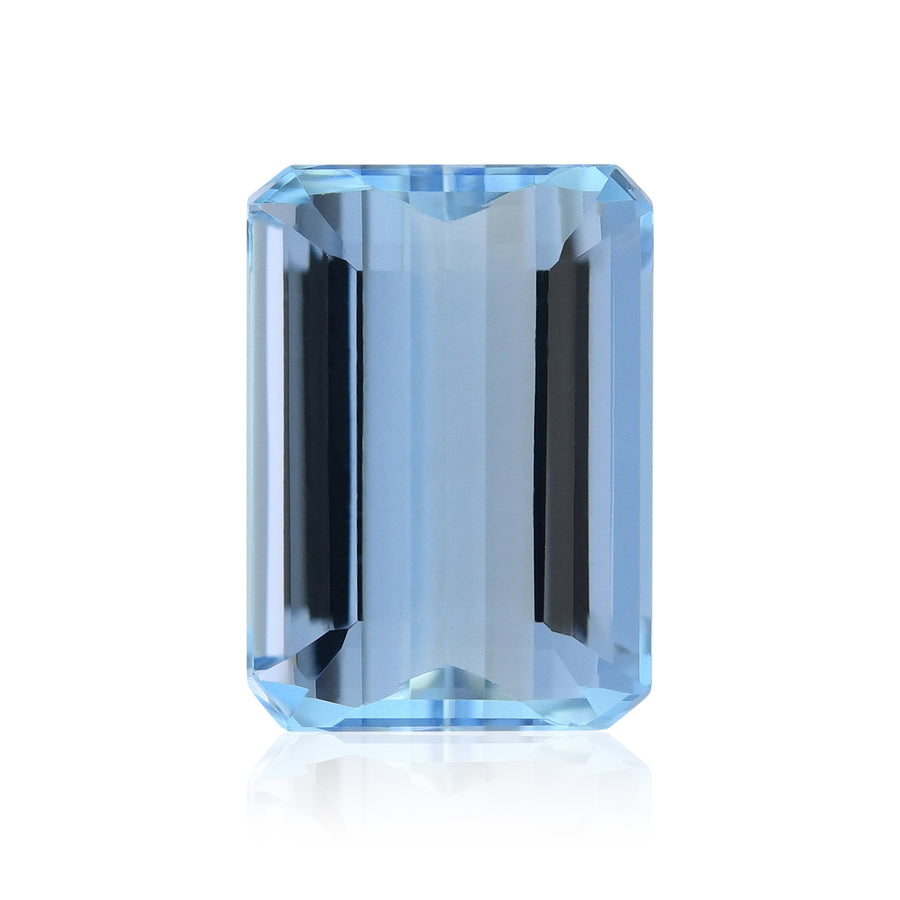 4.96 Carat Blue BRAZILLIAN Octagon Aquamarine