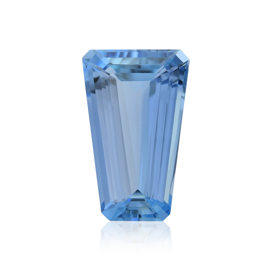 3.33 Carat Santa Maria AFRICAN Baguette Aquamarine GFCO