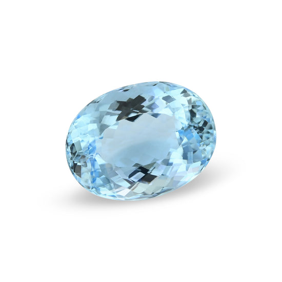 6.11 Carat Blue BRAZILLIAN Oval Aquamarine