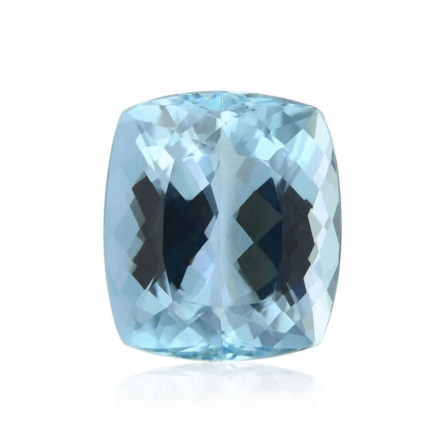 7.17 Karat Blauer BRASILIANISCHER Kissen-Aquamarin