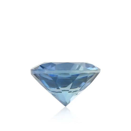 0.68 Carat  AFRICAN Round Aquamarine GFCO