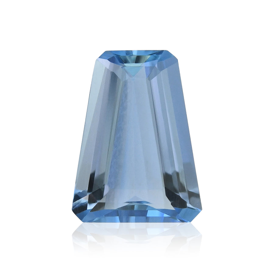 0.65 Carat Santa Maria AFRICAN Baguette Aquamarine GFCO