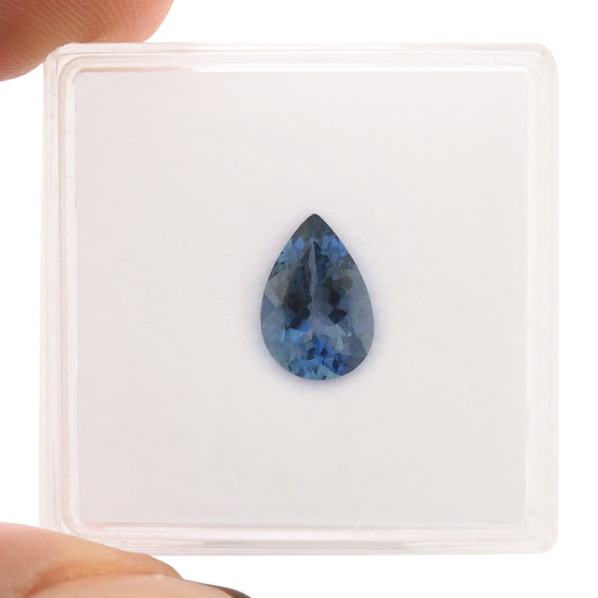 1.24 Carat  AFRICAN Pear Aquamarine GFCO