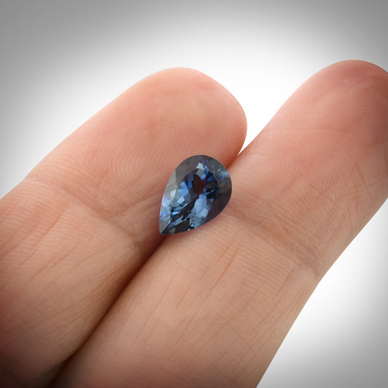 1.24 Carat  AFRICAN Pear Aquamarine GFCO