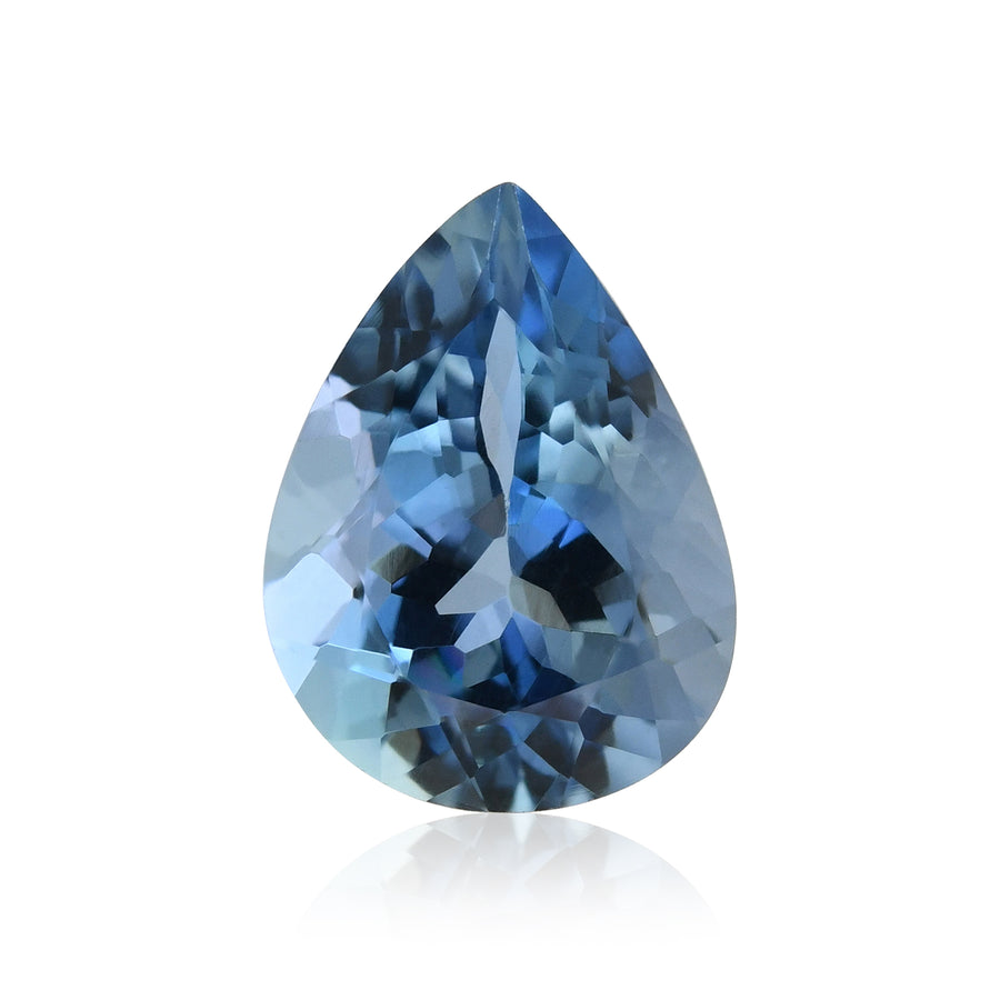 1.05 قيراط Santa Maria AFRICAN Pear Aquamarine GFCO