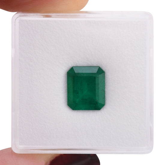 2.40 Carat Green COLOMBIAN Emerald Emerald CD